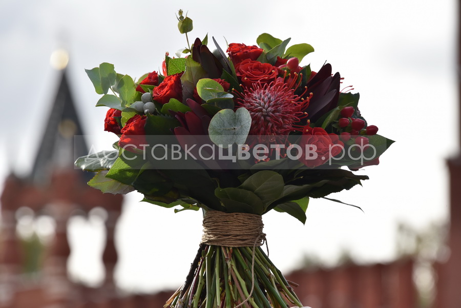Букет Красная Москва