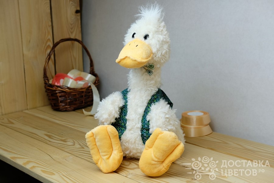 Мягкая игрушка Утка Боря