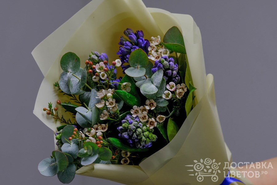 Букет Синяя прохлада