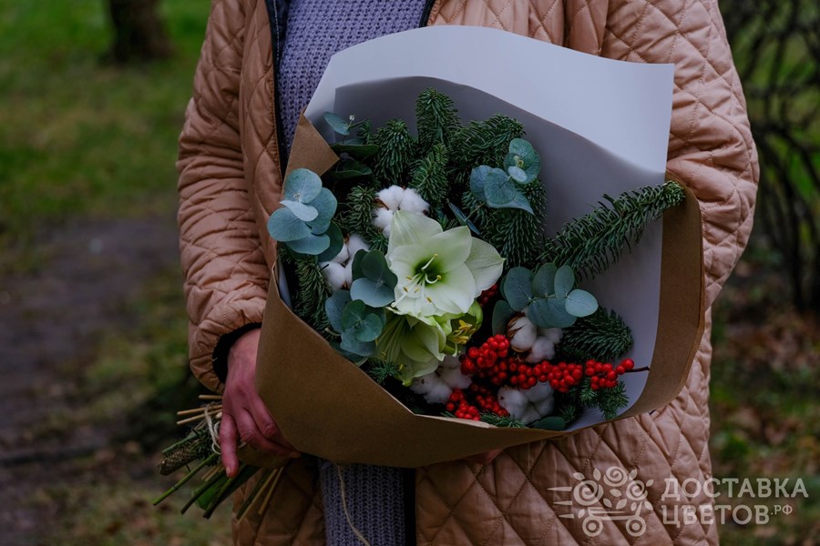 Букет Зима в лесу