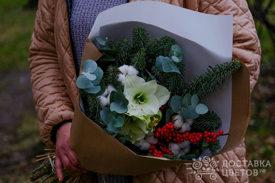 Букет Зима в лесу