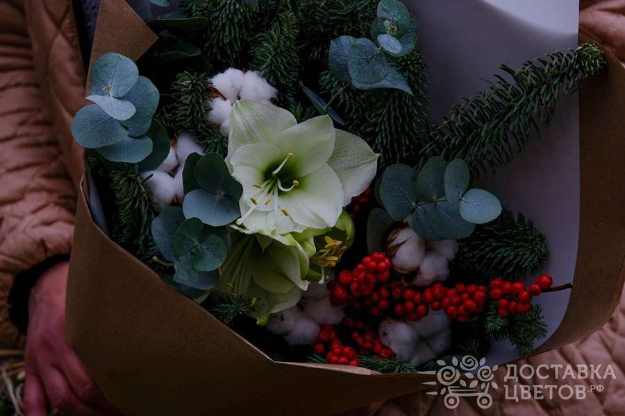 Букет Зима в лесу