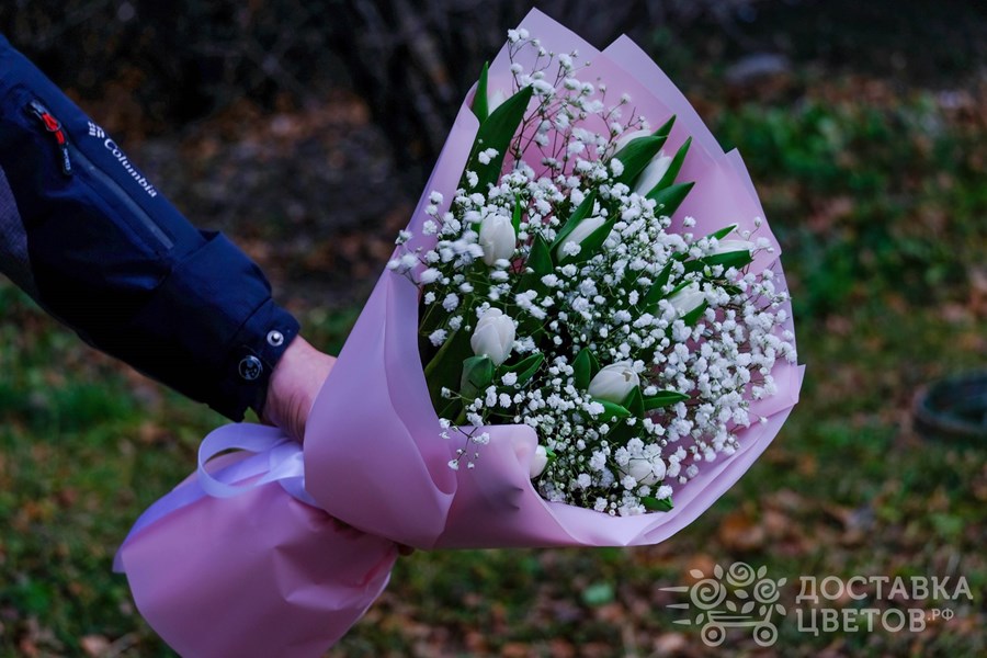 Букет Весенний снег