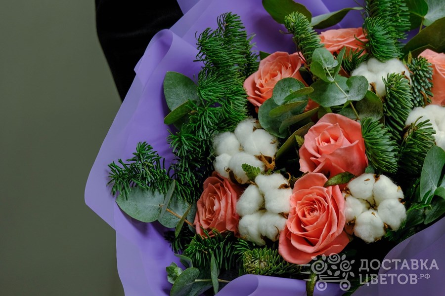 Букет Яркая зима