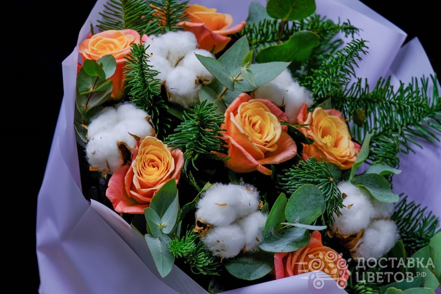 Букет Зимний экспресс