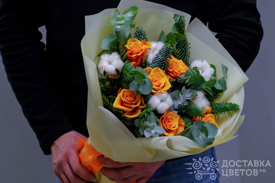 Букет Новогоднее конфетти