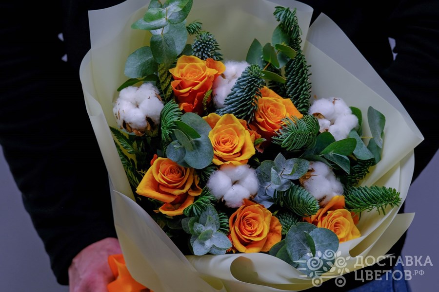 Букет Новогоднее конфетти