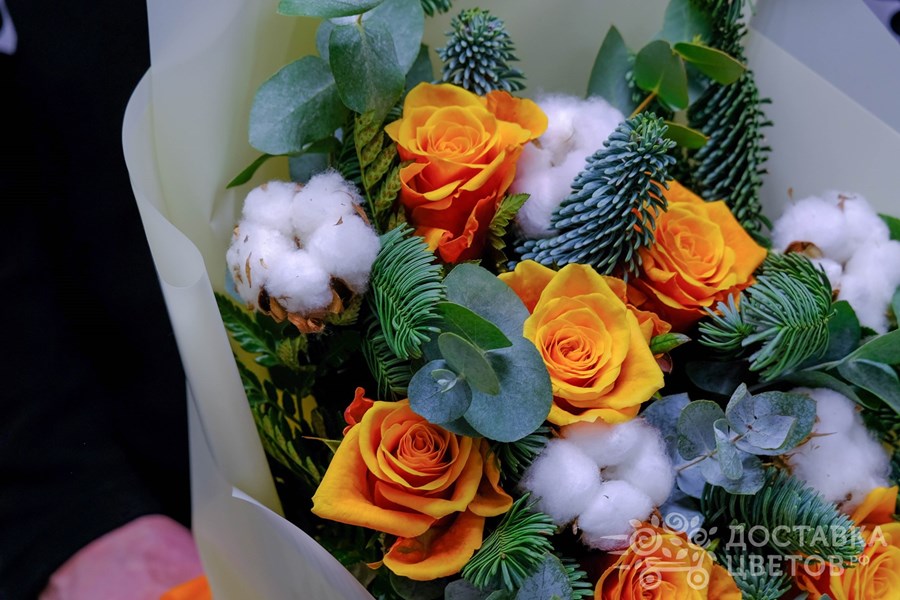 Букет Новогоднее конфетти