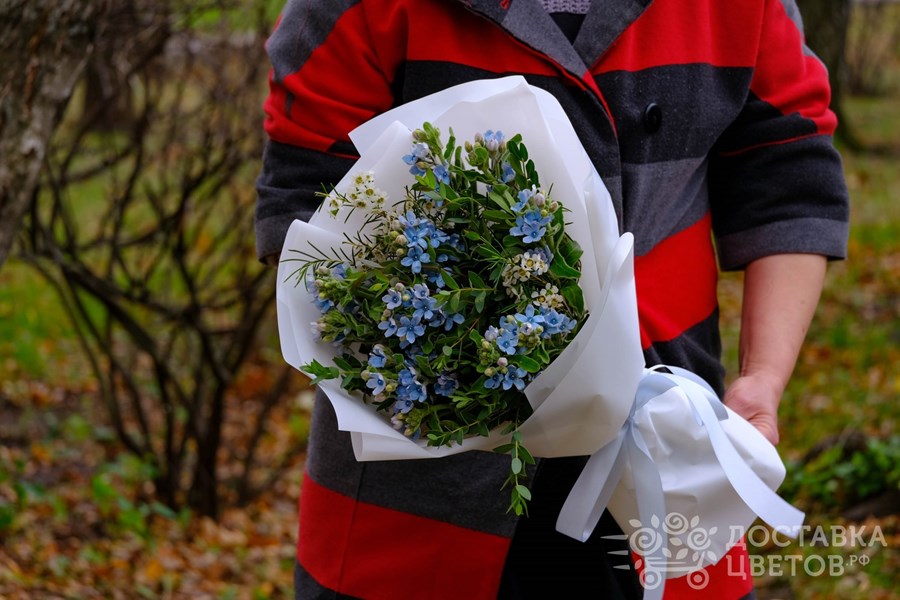 Букет Небесная лазурь