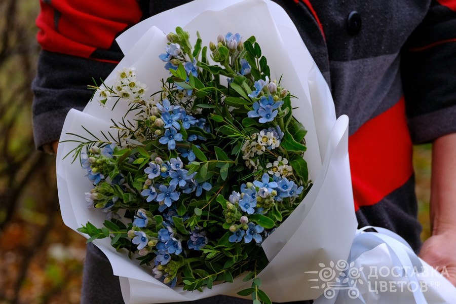 Букет Небесная лазурь