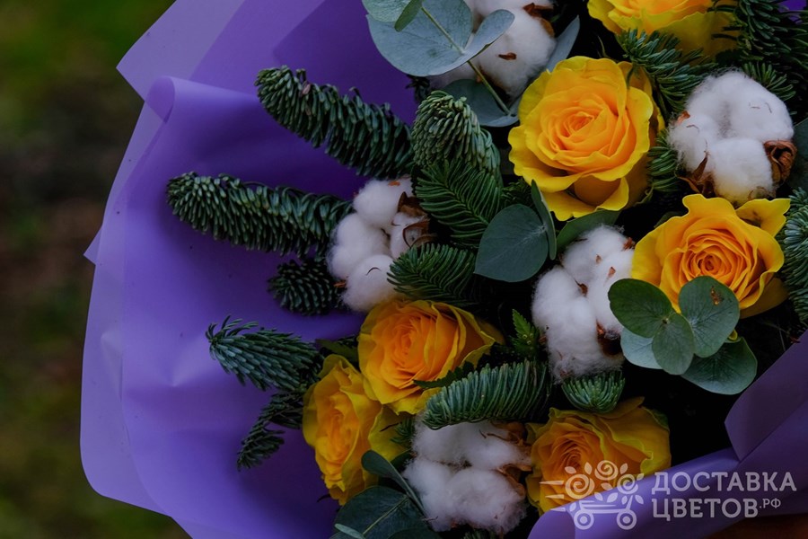 Букет Зимний звездопад