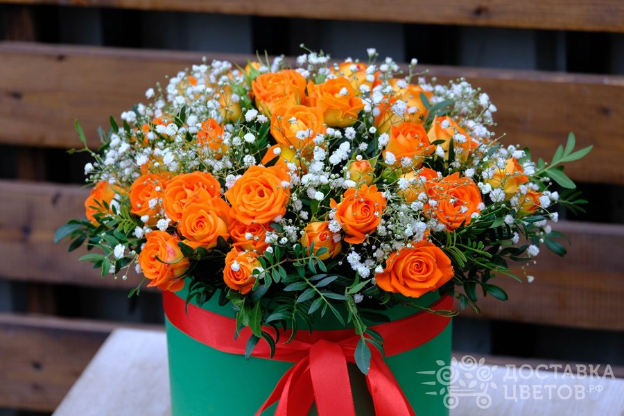 Цветы в коробке Образ природы