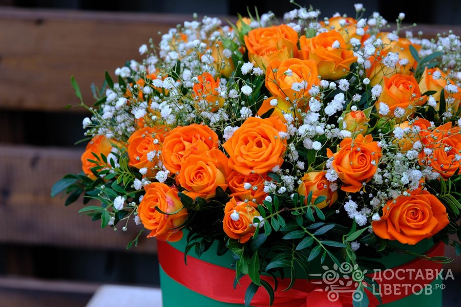 Цветы в коробке Образ природы