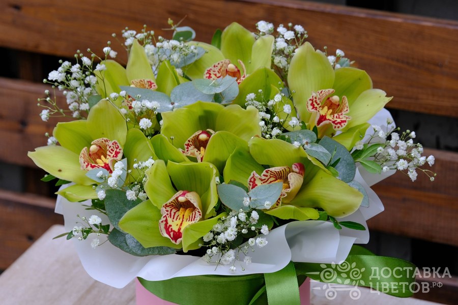 Цветы в коробке Тайна сердца