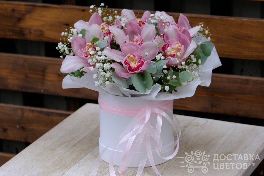 Цветы в коробке Волшебный сон