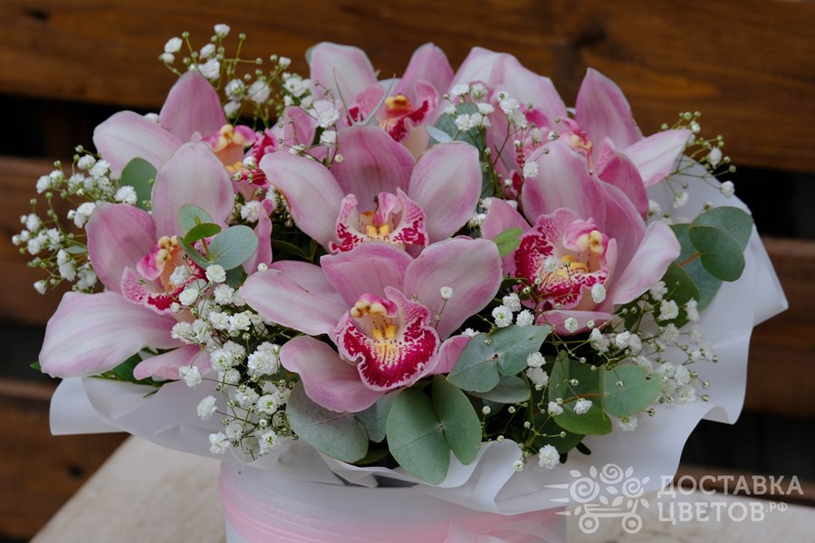 Цветы в коробке Волшебный сон