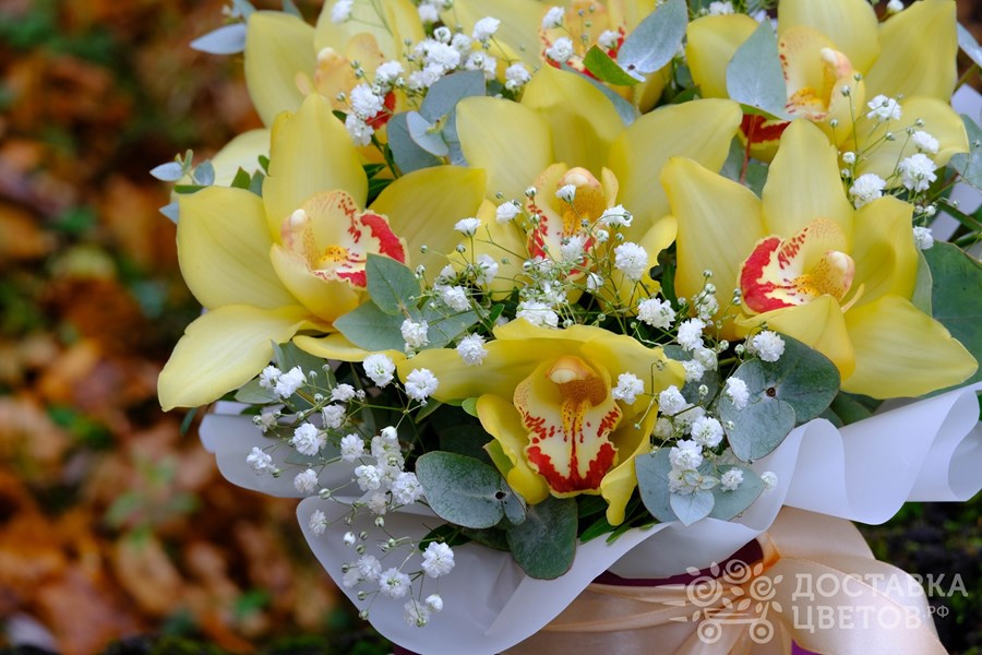 Цветы в коробке Золотое царство