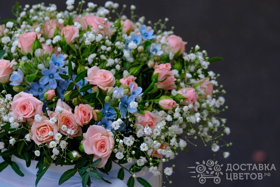 Цветы в коробке Сказочный сон