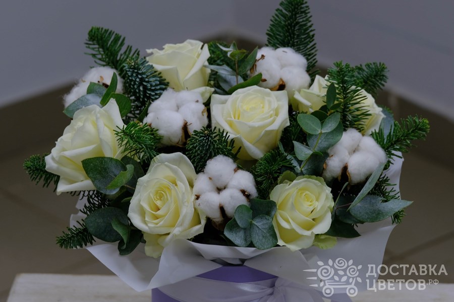 Цветы в коробке Сила волшебства