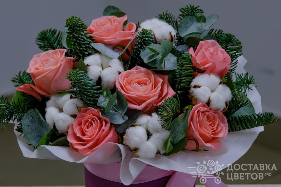 Цветы в коробке Сказочный переполох