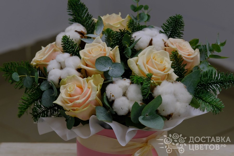 Цветы в коробке Зимние истории