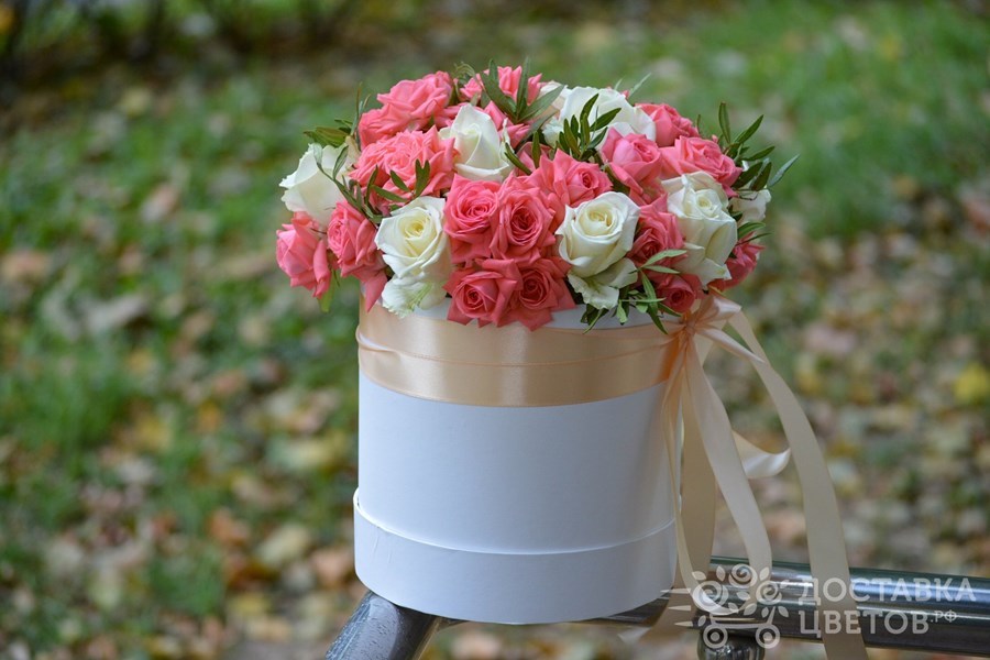 Цветы в коробке Секрет успеха