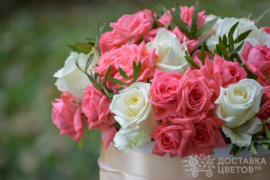 Цветы в коробке Секрет успеха