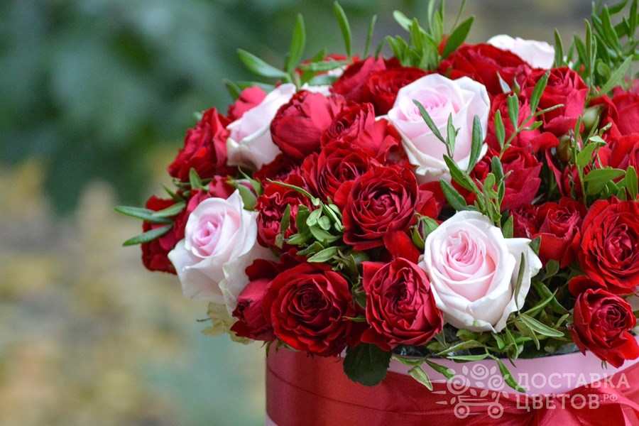 Цветы в коробке Цветочная ария