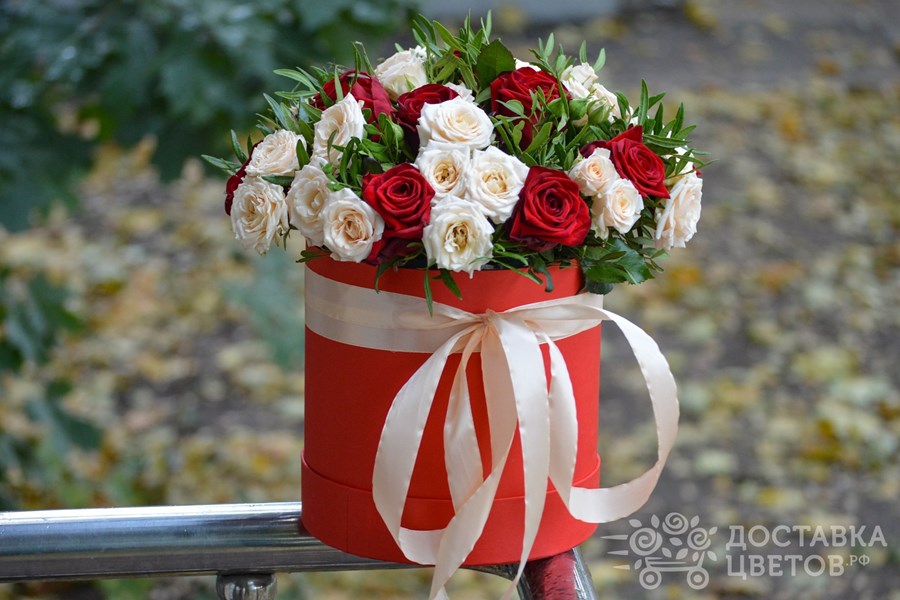 Цветы в коробке Абстракция