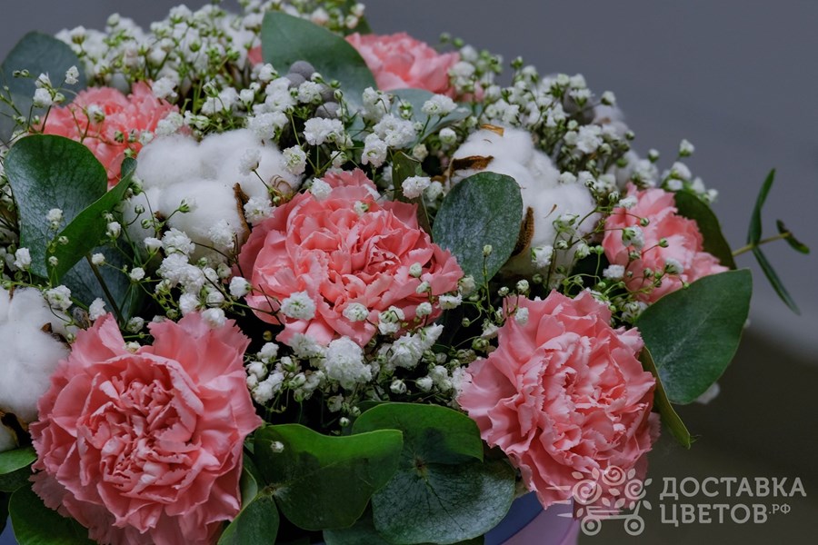 Цветы в коробке Волшебное колесо