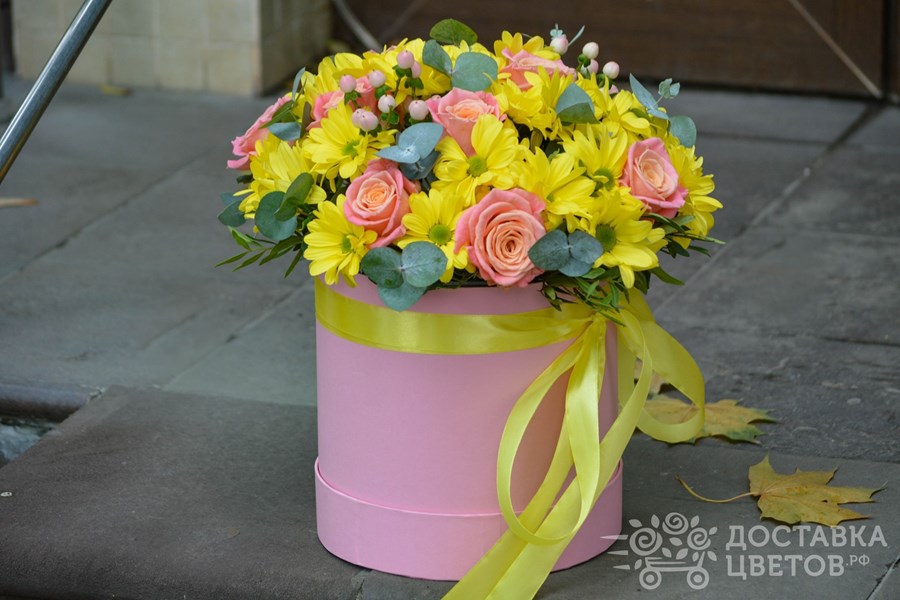 Цветы в коробке Внутренний мир