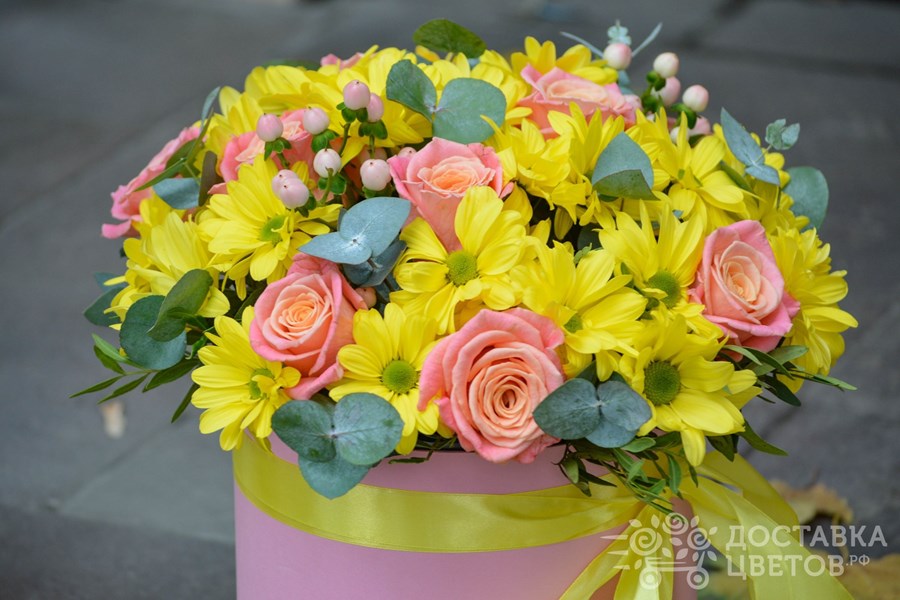 Цветы в коробке Внутренний мир