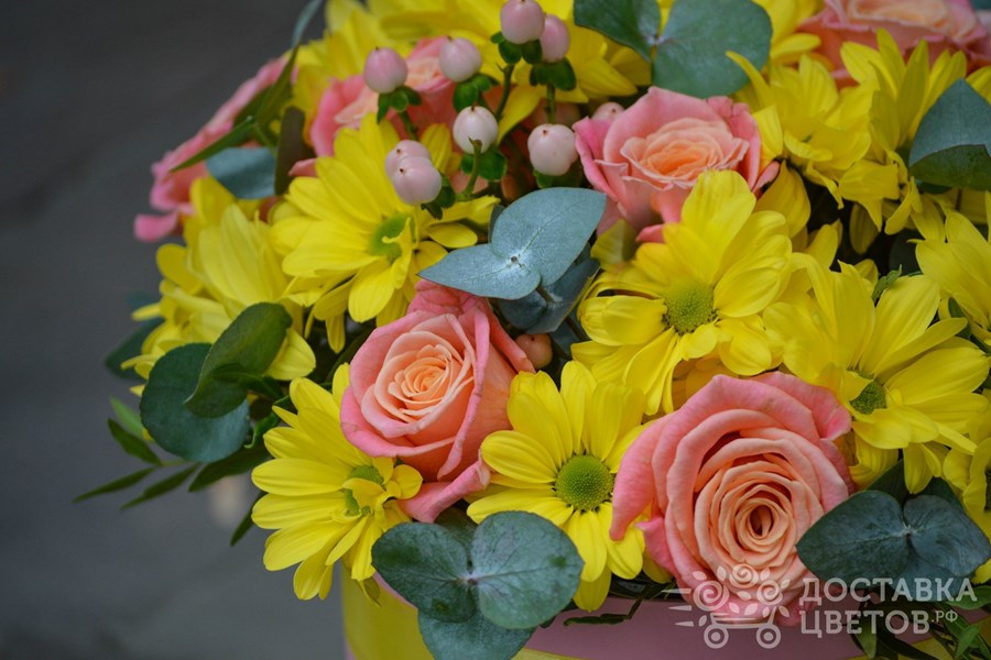 Цветы в коробке Внутренний мир