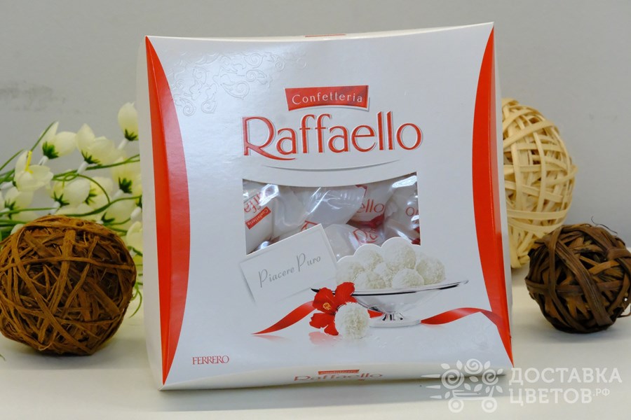 Конфеты "Raffaello" С цельным миндальным орехом в кокосовой стружке, 240 г