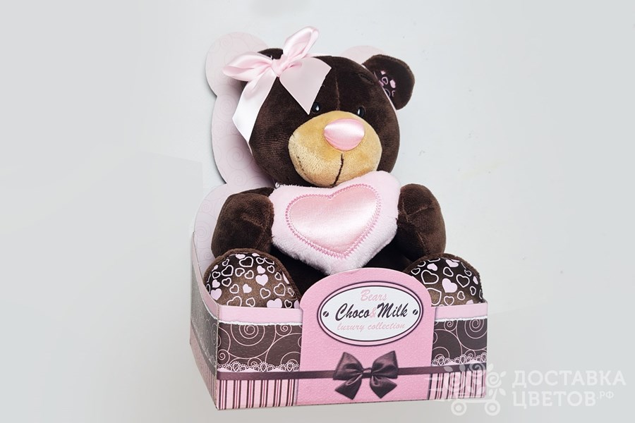 Мягкая игрушка Milk с сердцем