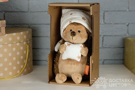 Мягкая игрушка "Ёжик Колюнчик сладкие сны"